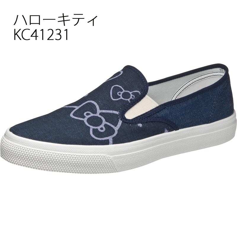 レディース スニーカー スリッポン サンリオ キャラクター L019 ハローキティ アサヒシューズ直営店 通販 Paypayモール