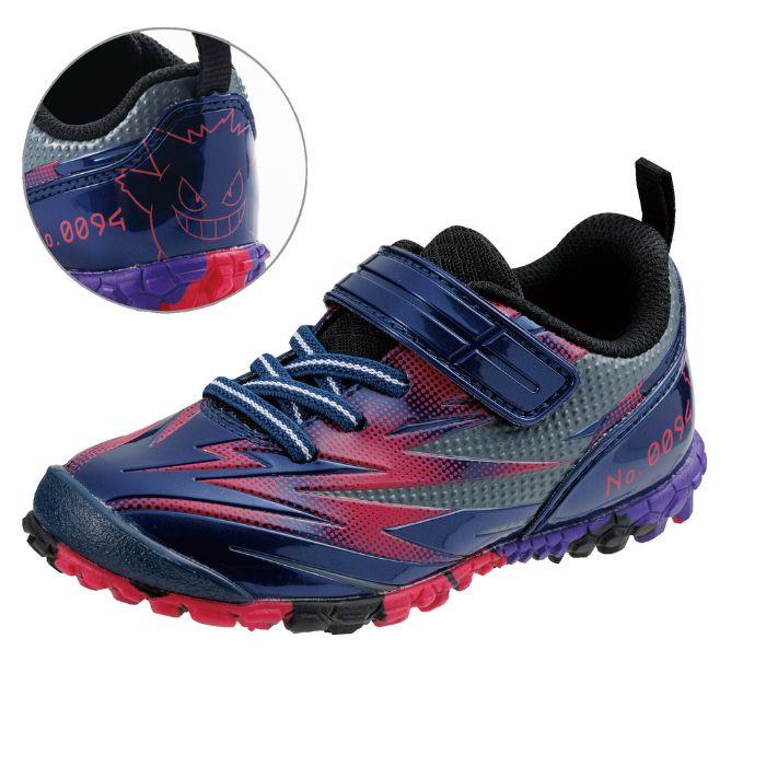 ガチ強 爆買 スニーカー キッズ ポケモン P109 ネイビー/ピンク