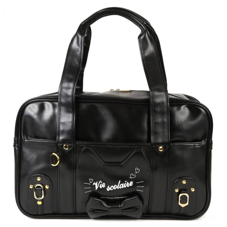 SALE/68%OFF】【SALE/68%OFF】Charlottey スクールバッグ 猫 リボン 通学バッグ 女子高生 学生 カバン 通販 ボストンバッグ 学生服 jinghuiyue スクールバッグ 高校生 女子 通学 ボストンバッグ 合皮 大容量 軽量 男女兼用 コーヒー