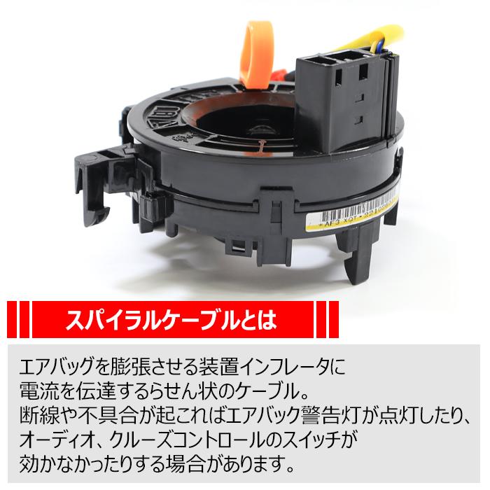 トヨタ エスティマ GSR50 GSR55 スパイラルケーブル ロールコネクタ 84307-74020 84306-52090  互換品 クルコン ステアリングスイッチ｜sunriseco419｜02