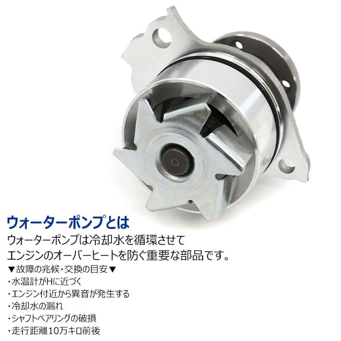 ダイハツ ムーブ SLOPER L150S ウォーターポンプ 16102-97206 GWD-52A 