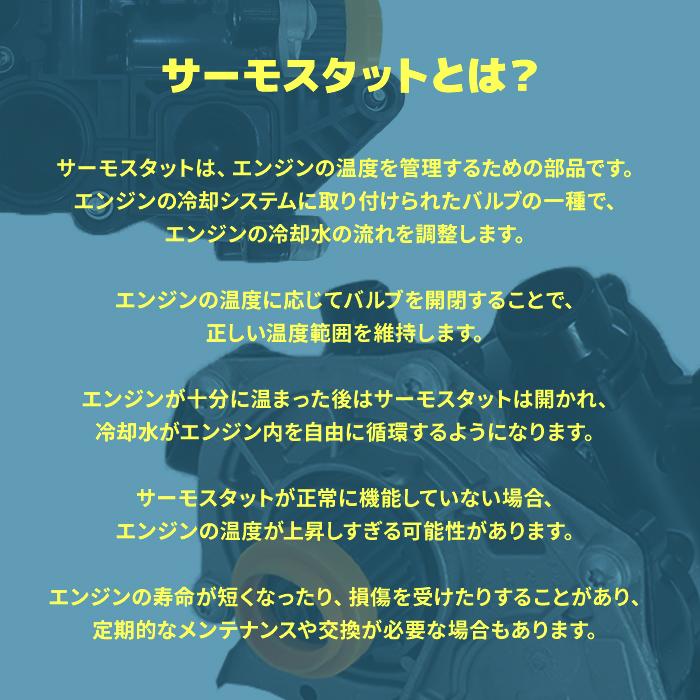 アウディ A3 S3 8V 8VCJSF 8VCJSL 8VCJXF 8VCJXL サーモスタット セット  06L121111K 95812111100 AUDI  6ヵ月保証｜sunriseco510｜02