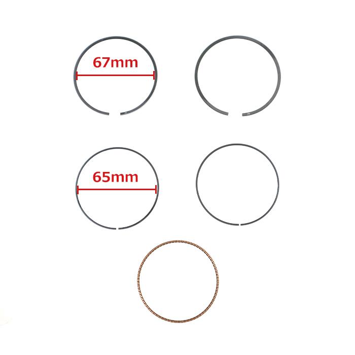 スズキ純正　K6Aエンジン　ピストンリング　3個 安心の6ヶ月保証 スズキ ジムニー JB23W JA22W K6A ターボ