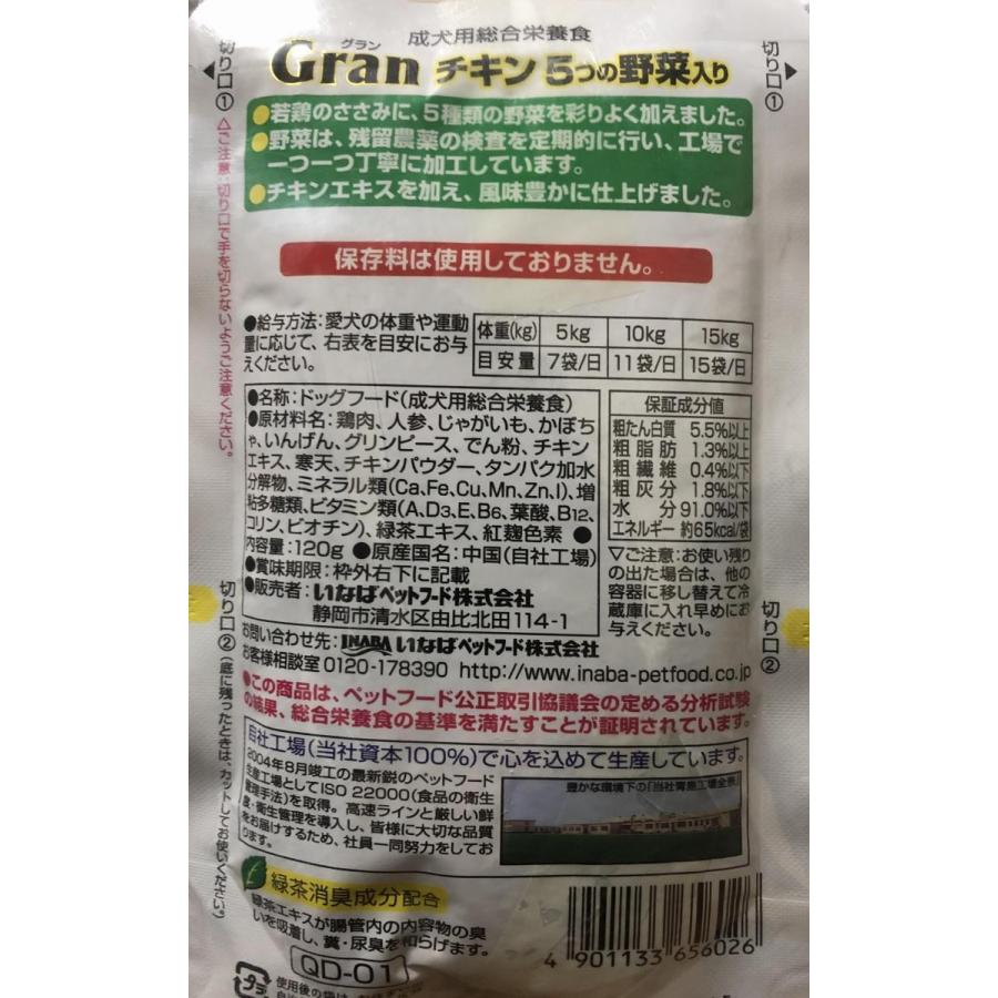 いなばペットフード いなば グラン ドッグフード 2種類アソートパック