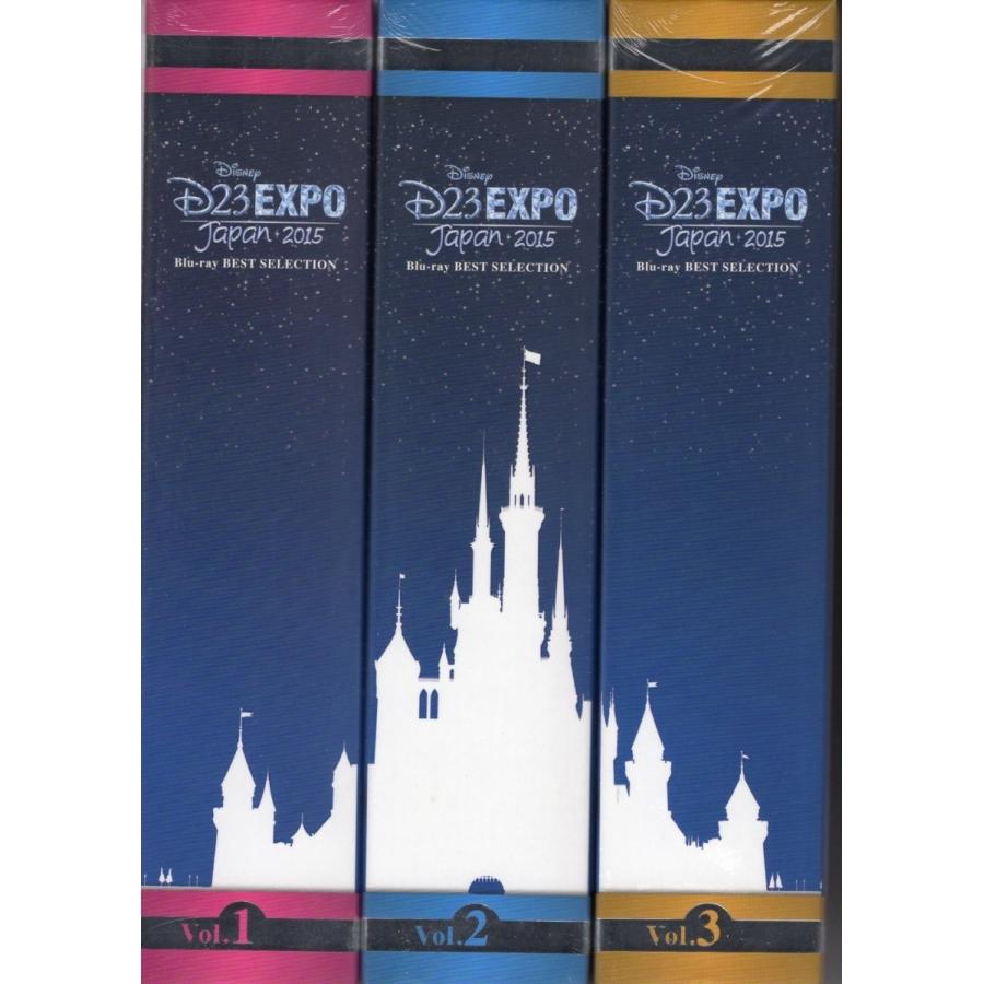 [新品送料無料] ☆限定品☆ D23 Expo Japan 2015開催記念 ディズニー ブルーレイ・ベストセレクション Vol.1-3 (コンプリートセット) [Blu-ray]｜sunrisetokyo｜05