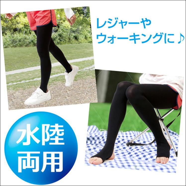 海外輸入 トレンカ ラッシュガード 脚 痩せ 太もも むくみ 冷え Uv 日焼け 対策 便利 グッズ 海 プール スポーツ ランニング ゴルフ 紫外線 防止 ｕｖトレンカ アクア Cisama Sc Gov Br