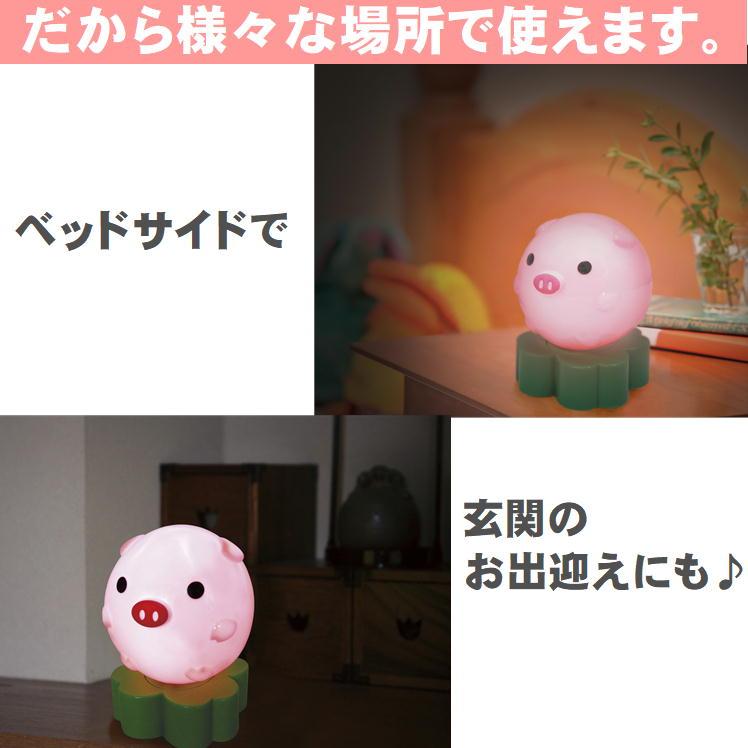タッチライト 電池式 寝室 ランプ led ナイトライト かわいい