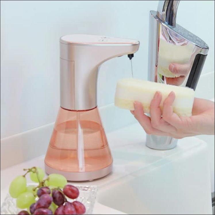 ディスペンサー ハンド ソープ ボトル 自動 センサー 手 指 食器 洗い