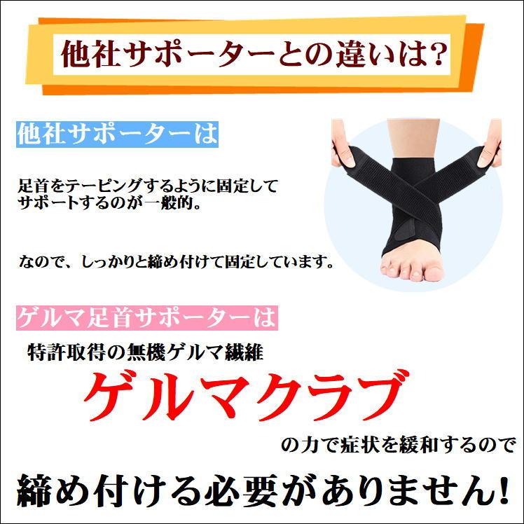 足首サポーター ゲルマニウム 関節 冷え 痛み 疲れ 対策 血行