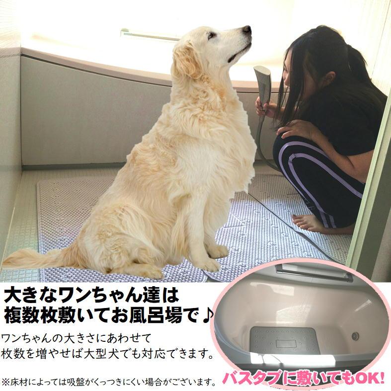 犬 滑り止めマット 洗える ペットマット 老犬 介護用品 お風呂 滑らない マット ペット シャンプー 洗面台 滑り止め対策 犬用シート ミニタオル おまけ付｜sunroad1｜15