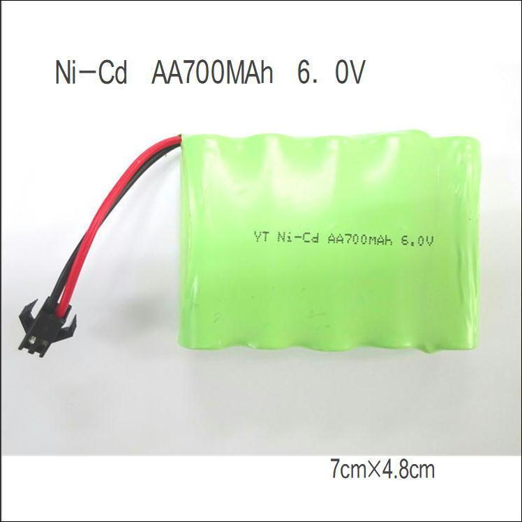 ラジコンカー バッテリー 電池 rcバッテリー rc AA1000mAh 6 0V