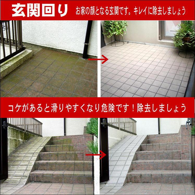 コケカビ取り 外壁 苔 掃除 洗剤 墓石の黒ずみ落とし ベランダ コケカビ取り 外壁 苔 掃除 洗剤 墓石の黒ずみ落とし ベランダ