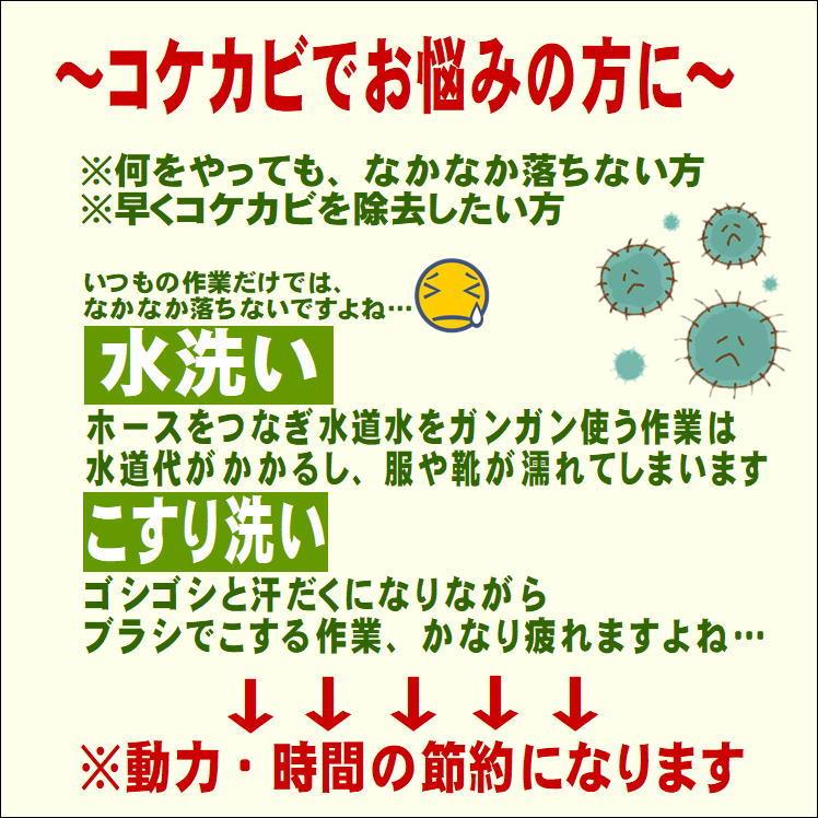 最大80 オフ コケカビ取り 4ml X3本組 コケ カビ こけ かび 苔 掃除 除去 防止 スプレー コケ取り カビ取り 外壁 墓石 ベランダ 門柱 玄関 ブロック塀 コンクリート Discoversvg Com