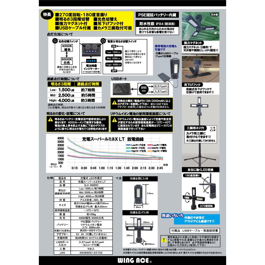 充電スーパールミネXLT 4000RC : サンルーム.COM Yahoo!店 - 通販