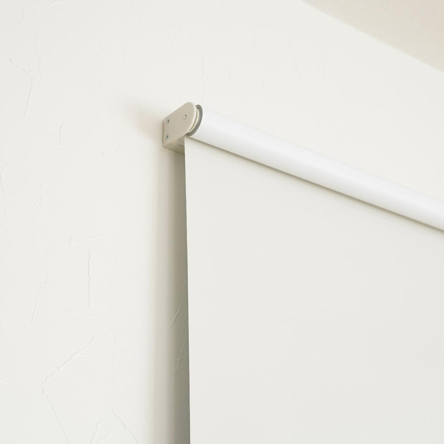 ロールスクリーン 白いロールスクリーン カーム 1本 遮光1級 選べる4