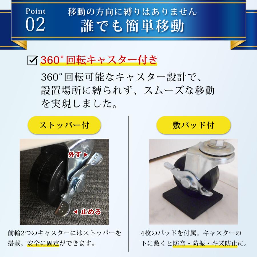 SunRuck 公式 180日延長保証 洗濯機 置き台 キャスター 150kg SunRuck 公式 180日延長保証 洗濯機 置き台 キャスター 150kg