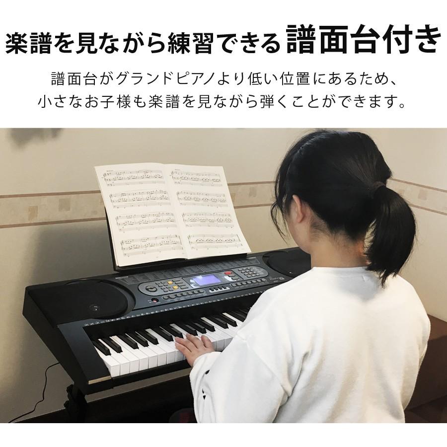1年保証 電子キーボード 61鍵盤 電子ピアノ 楽器 タッチレスポンス 録音 プログラミング機能 ヘッドホン対応 初心者 子供 大人 PlayTouch61 SunRuck SR-DP03｜sunruck-direct｜17