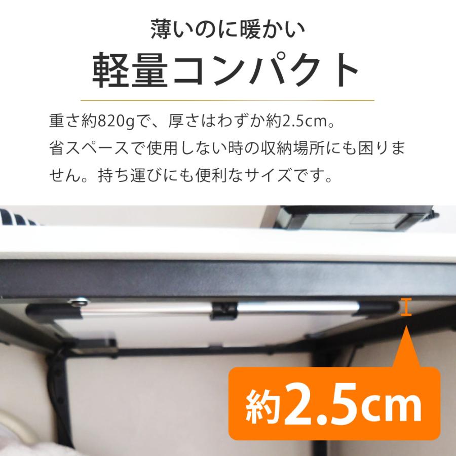 SunRuck（サンルック） 公式 デスクヒーター パネルヒーター 足元 暖房