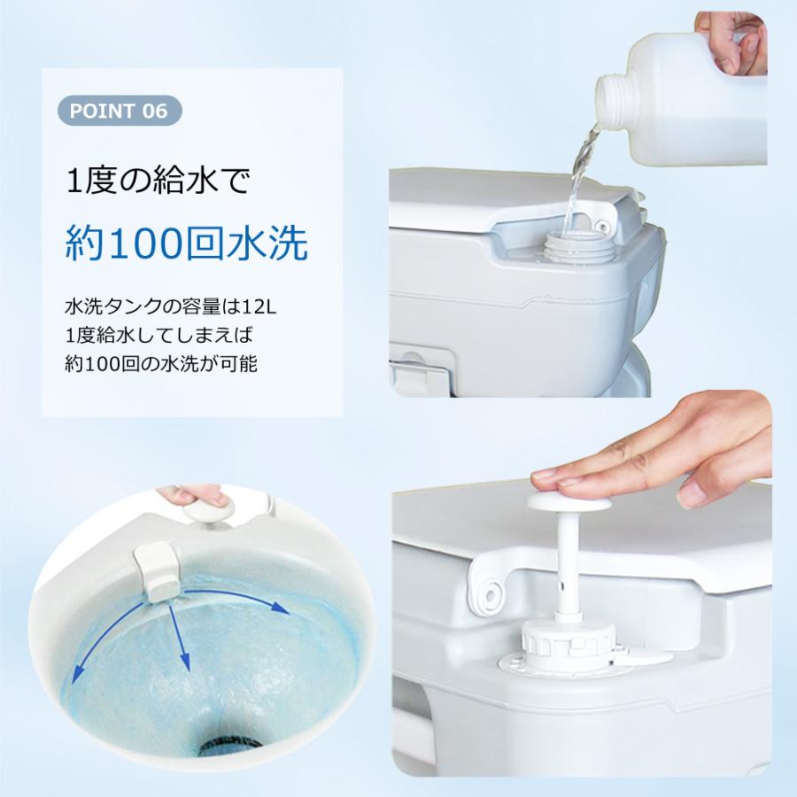 SunRuck 公式 180日延長保証 ポータブル水洗トイレ 21L 水洗式 SunRuck 公式 180日延長保証 ポータブル水洗トイレ 21L 水洗式