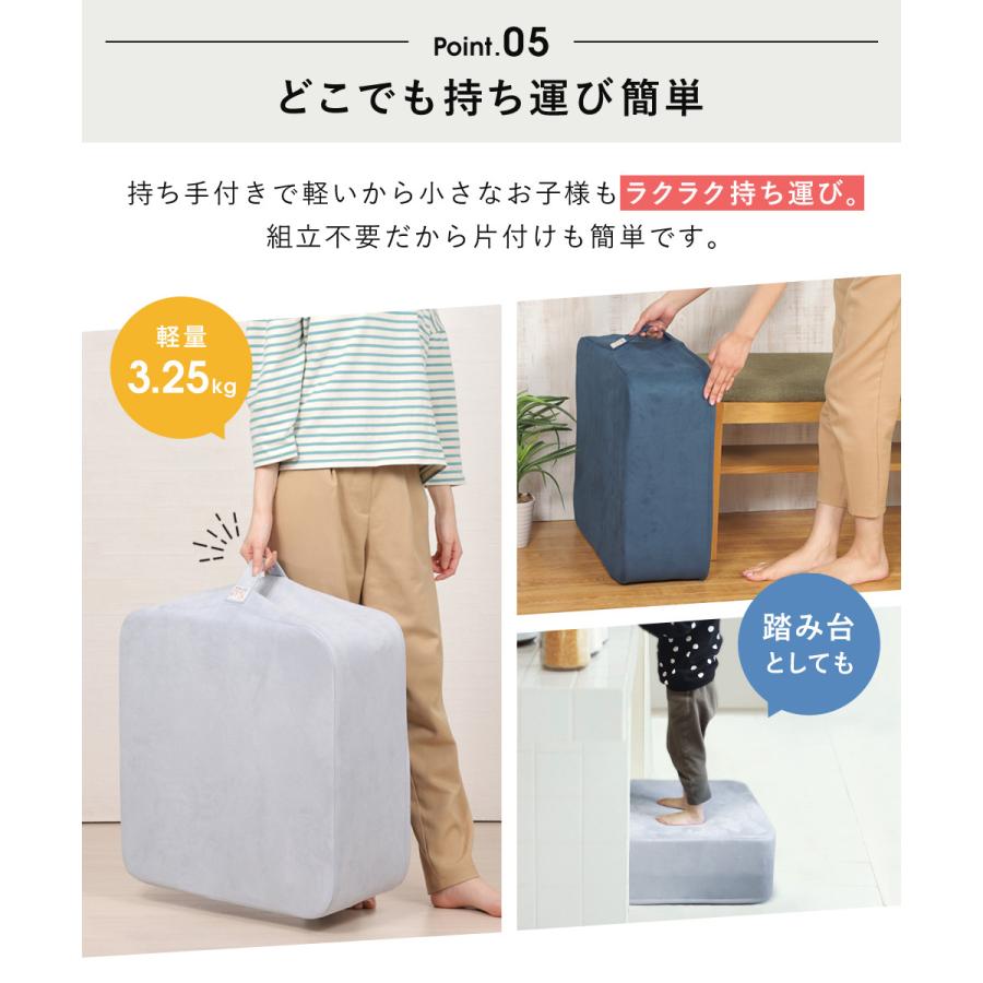 トランポリン クッション 5層構造 50×50cm 静音 20cm厚 ダイエット
