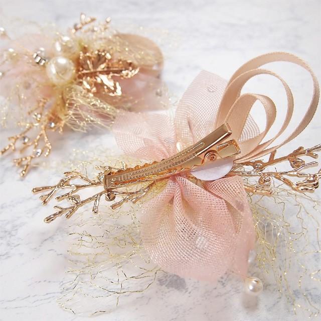 ヘッドドレス ウェディング ヘアアクセサリー 結婚式 花嫁さま
