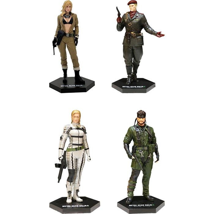 4種セット】 METAL GEAR SOLID Δ: SNAKE EATER フィギュアコレクション