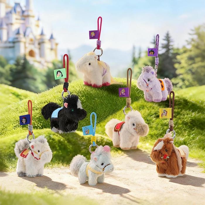 Disney ぬいぐるみストラップ 12個セット 52TOYS BLINDBOX ディズニープリンセス リトルポニー シリーズ
