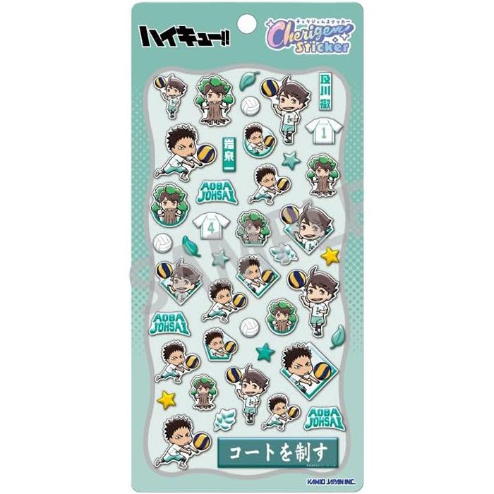 ハイキュー！！ Cherigem Sticker 及川徹・岩泉一 ｜ カミオジャパン