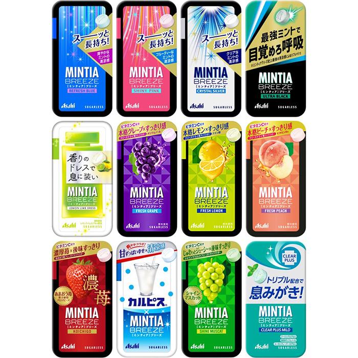 アサヒグループ食品 ミンティアブリーズ バラエティセット 定番