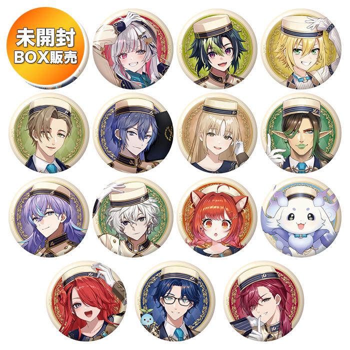 BOX】 にじさんじ 缶バッジビスケット2 12個入り BOX 食玩 ｜ バンダイ