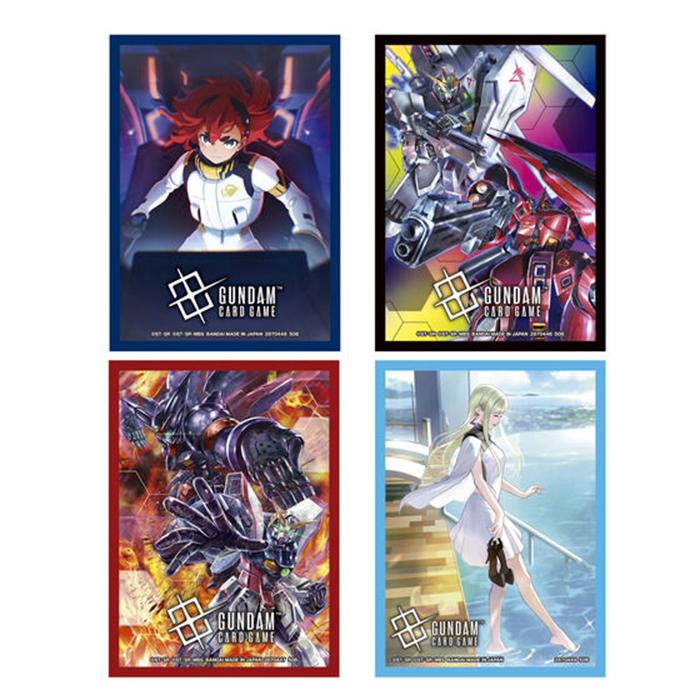 4種セット】 ガンダムカードゲーム オフィシャルカードスリーブ 02 全4