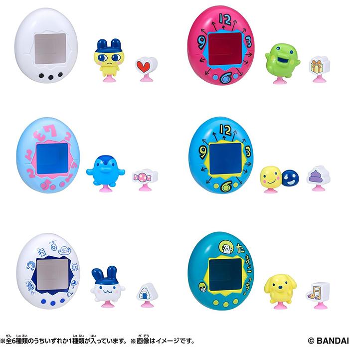 バンダイ たまごっち本体4個＆雑貨3点 計7点セット たまごっち Tamagotchi Pitta Vol.1 1BOX(18個入り) ｜ BANDAI