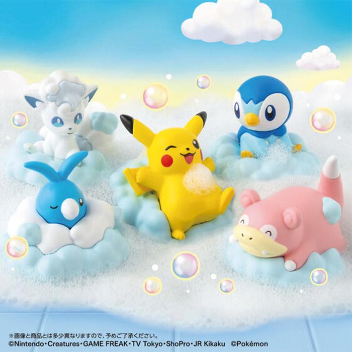 5個セット】 びっくらたまご バブルフィーバー ポケモン みんなで泡