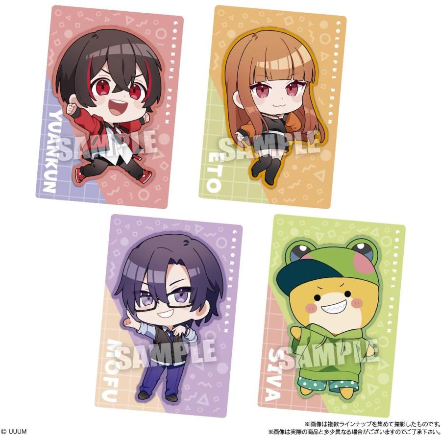 バラ売り10個セット】カラフルピーチ ウエハース ※20個入りのBOX バラ売り10個セット】カラフルピーチ ウエハース ※20個入りのBOX