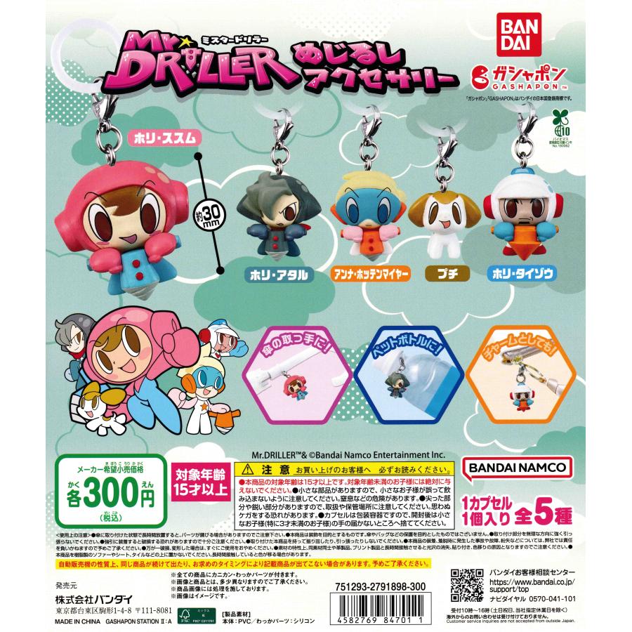 mr.children ガチャ　コンプ　レア ミスタードリラー めじるしアクセサリー [全5種セット フルコンプ