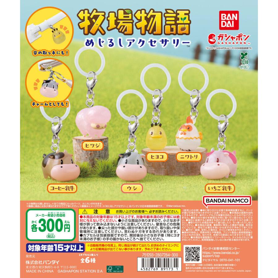 牧場物語 めじるしアクセサリー [全6種セット フルコンプ