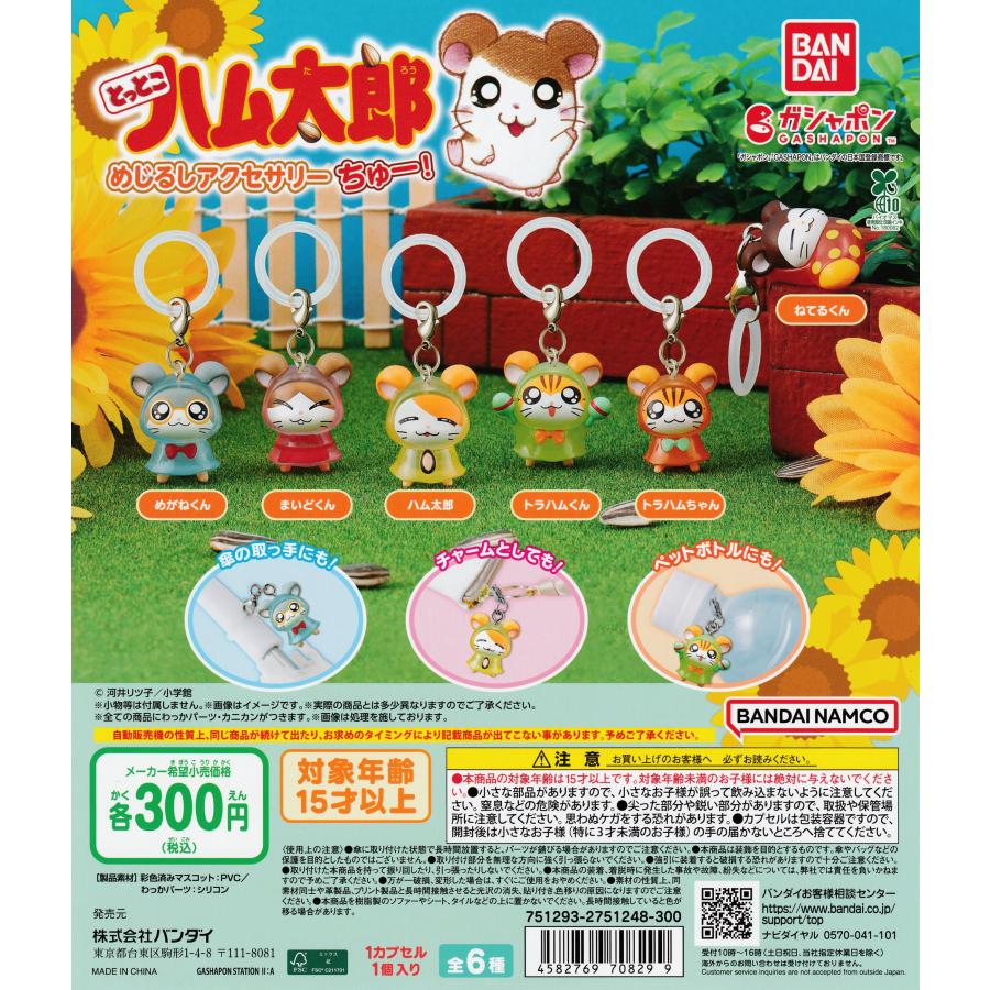 とっとこハム太郎 めじるしアクセサリー ちゅー！ [全6種セット