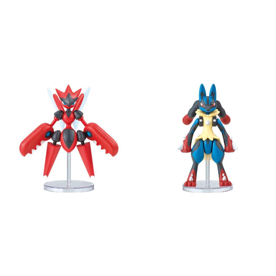ポケットモンスター 組立可動！メガルカリオ・メガハッサム 【全2種