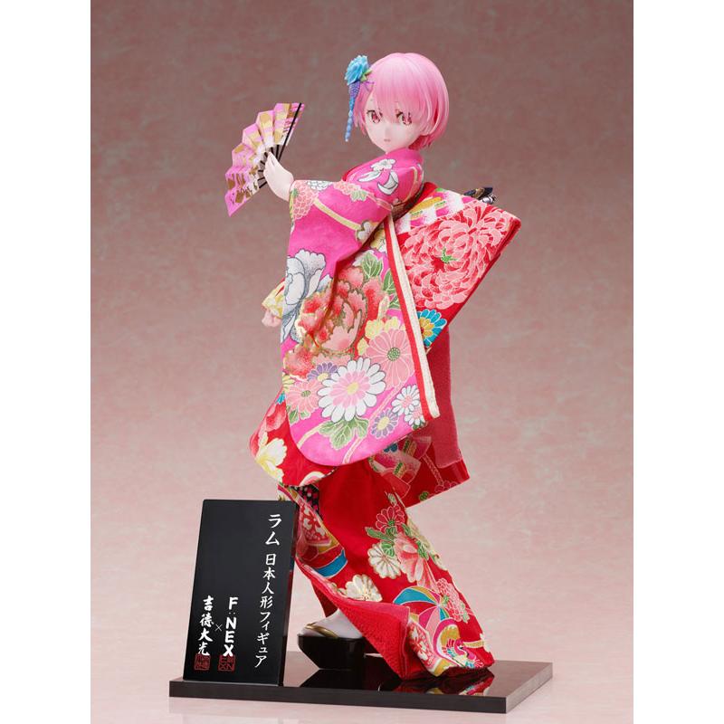 【未使用】吉徳×F:NEX ラム-日本人形- 1/4スケール F:NEX(フェネクス) / Re:ゼロから始める異世界生活 吉徳×F:NEX