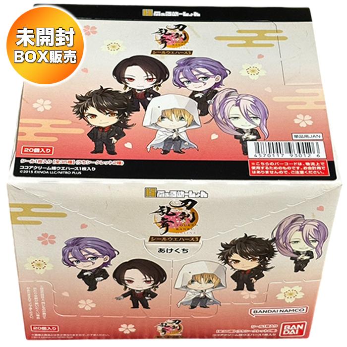 BOX】 にふぉるめーしょん 『刀剣乱舞ONLINE』 シールウエハース3 20個