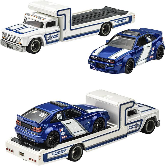 ホットウィール Hot Wheels チームトランスポート アソート 2台組×4