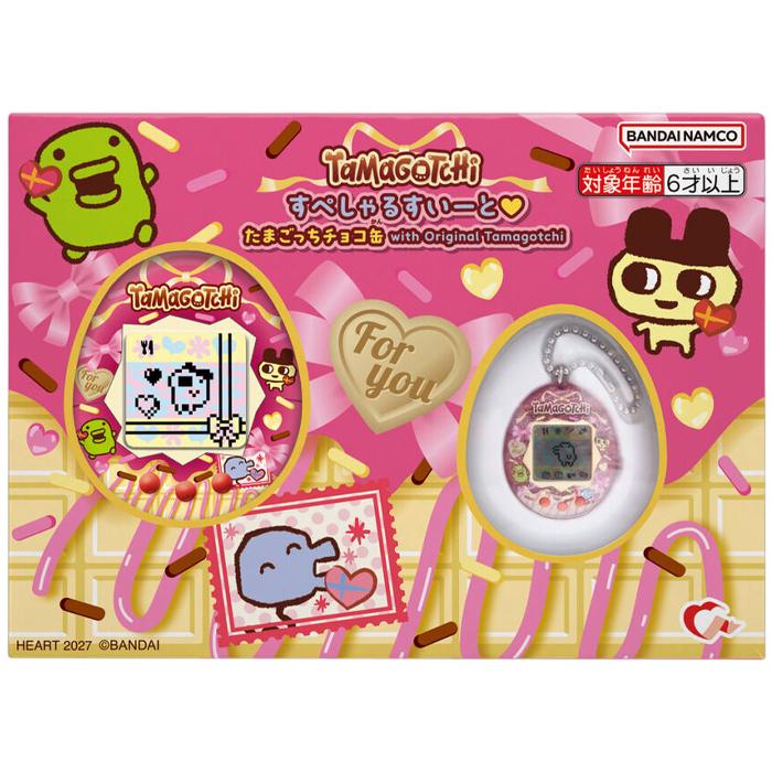 すぺしゃるすいーと たまごっちチョコ缶 with Original Tamagotchi