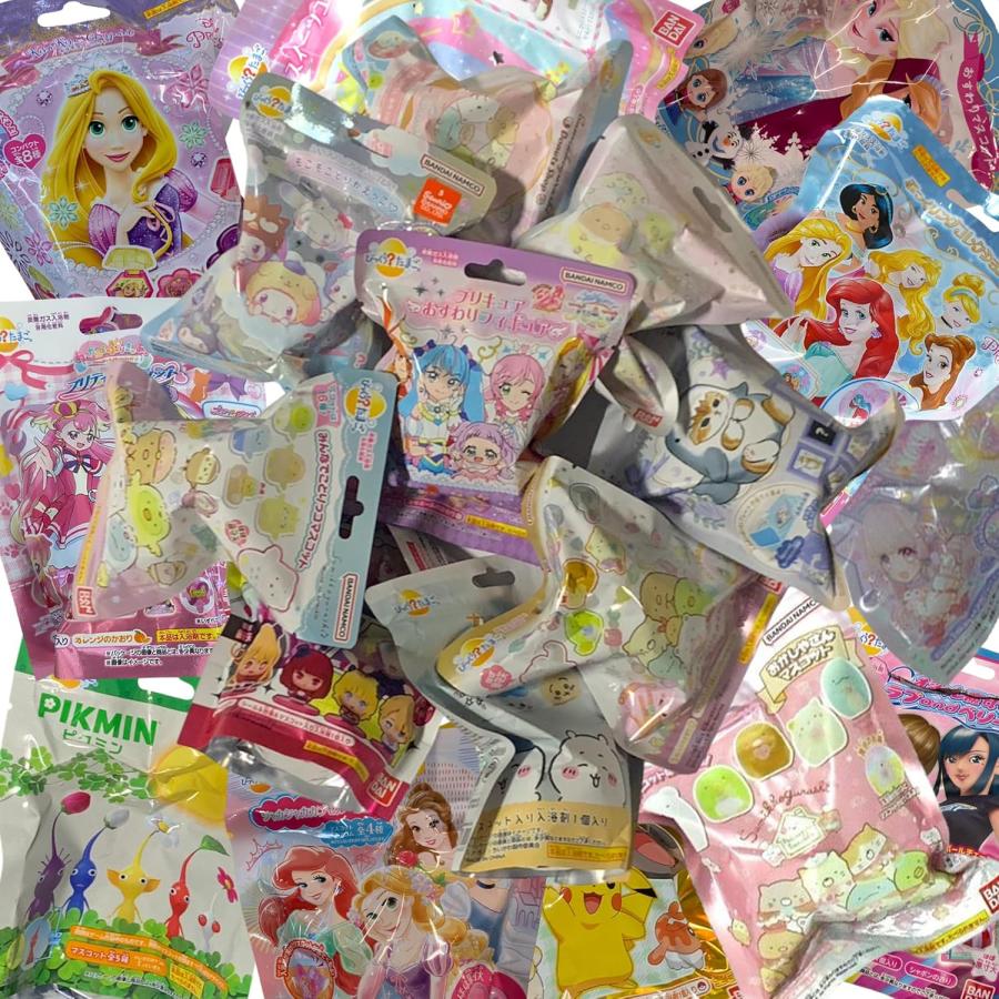 女の子向け】びっくらたまご 6個セット 詰め合わせ お風呂 バスボール