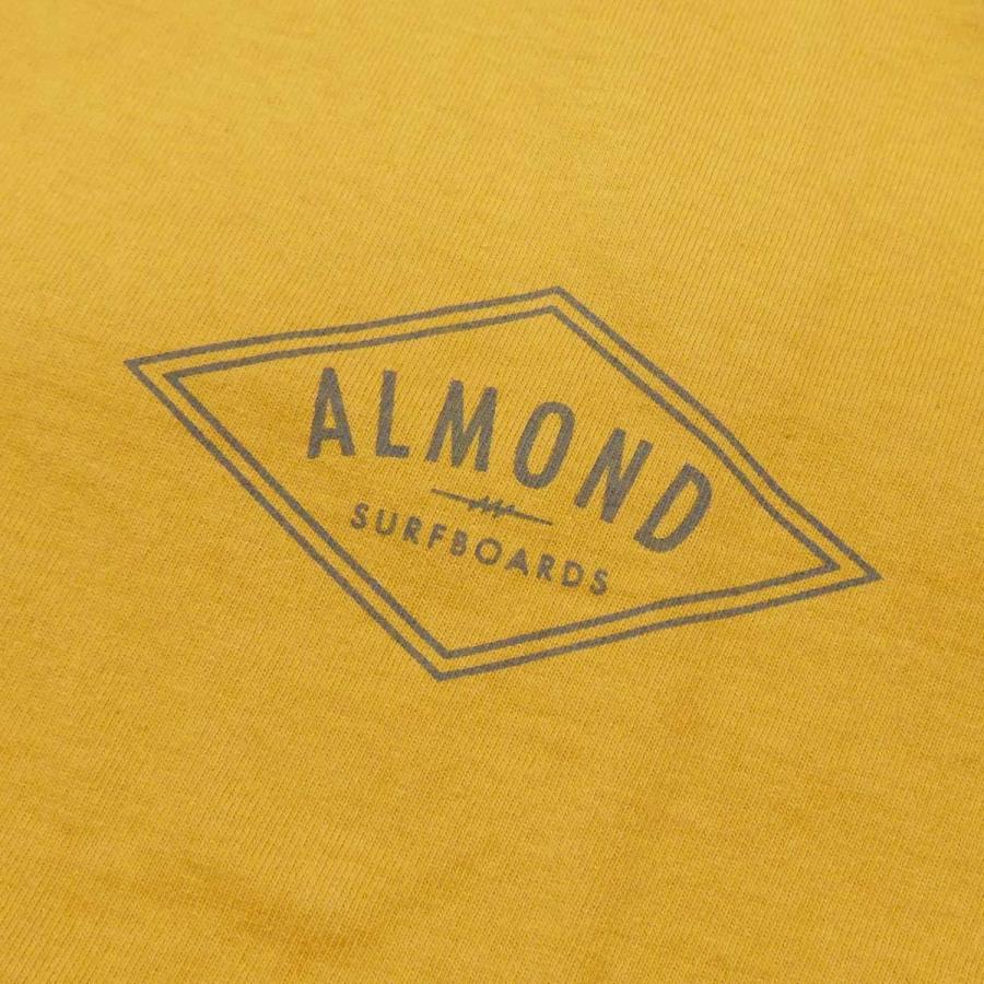 アーモンド Tシャツ メンズ 半袖 レディース おしゃれ ブランド 綿 半袖tシャツ ロゴ ブランドロゴ バックプリント Usaコットン 日本製 Alm Ts03s Suns Calif 通販 Yahoo ショッピング
