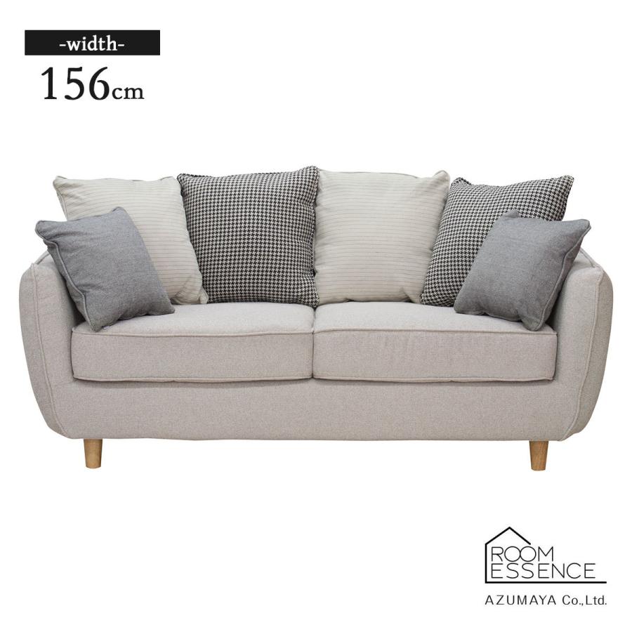 東谷 ソファ おしゃれ 2人掛け 二人掛け ソファー ブランド ベンチソファ ベンチソファー アームソファー ロータイプ 北欧 西海岸スタイル 白 Azy Ss 102 Suns Calif 通販 Yahoo ショッピング
