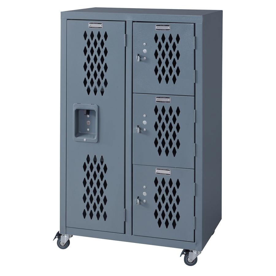 東谷 ロッカー スチール 鍵 おしゃれ チェスト ブランド 3段 6段 キャビネット サイドワゴン 収納棚 収納ボックス 西海岸インテリア アメリカン | 東谷 | 01