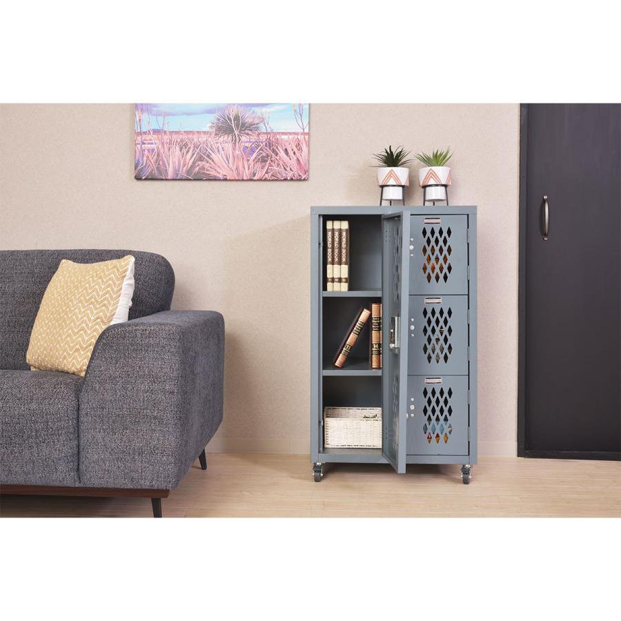 東谷 ロッカー スチール 鍵 おしゃれ チェスト ブランド 3段 6段 キャビネット サイドワゴン 収納棚 収納ボックス 西海岸インテリア アメリカン | 東谷 | 08