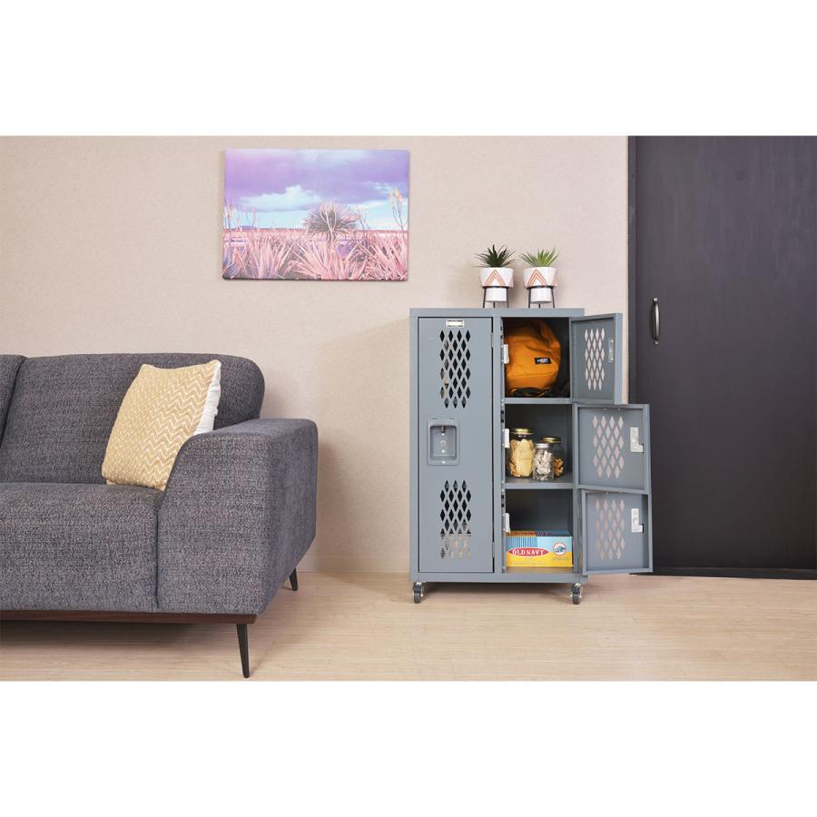 東谷 ロッカー スチール 鍵 おしゃれ チェスト ブランド 3段 6段 キャビネット サイドワゴン 収納棚 収納ボックス 西海岸インテリア アメリカン | 東谷 | 09