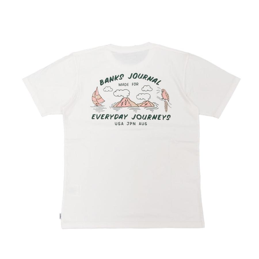 Banks バンクス Tシャツ メンズ レディース ブランド おしゃれ 半袖 オーガニックコットン イラスト バックプリント 胸ロゴ サーフ系 Ooo Bak Ats04 Suns Calif 通販 Yahoo ショッピング