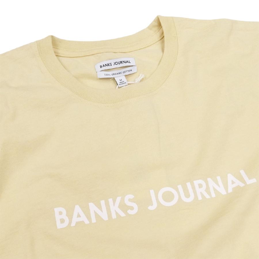 バンクス ジャーナル Tシャツ 半袖 banks journal メンズ レディース ブランド オーガニックコットン ロゴ ブランドロゴ OOO｜sunscalif｜09